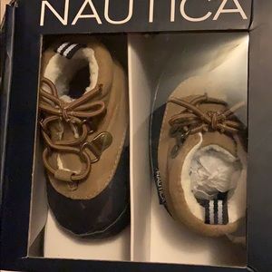 Infant size 1 shoe . Never worn .